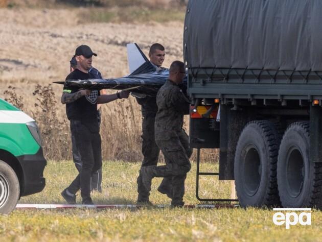 В МВД Польши рассказали, сколько и где нашли обломков российских дронов