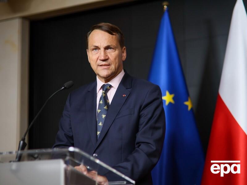 Сикорский об атаке РФ: Польша, ЕС и НАТО не будут запуганы. И в дальнейшем будем поддерживать Украину