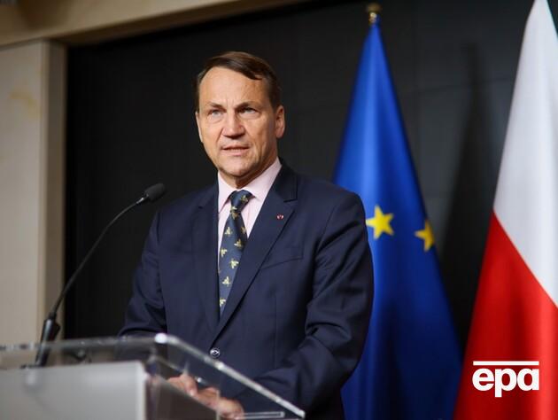 Сікорський про атаку РФ: Польща, ЄС і НАТО не злякаються. І надалі будемо підтримувати Україну