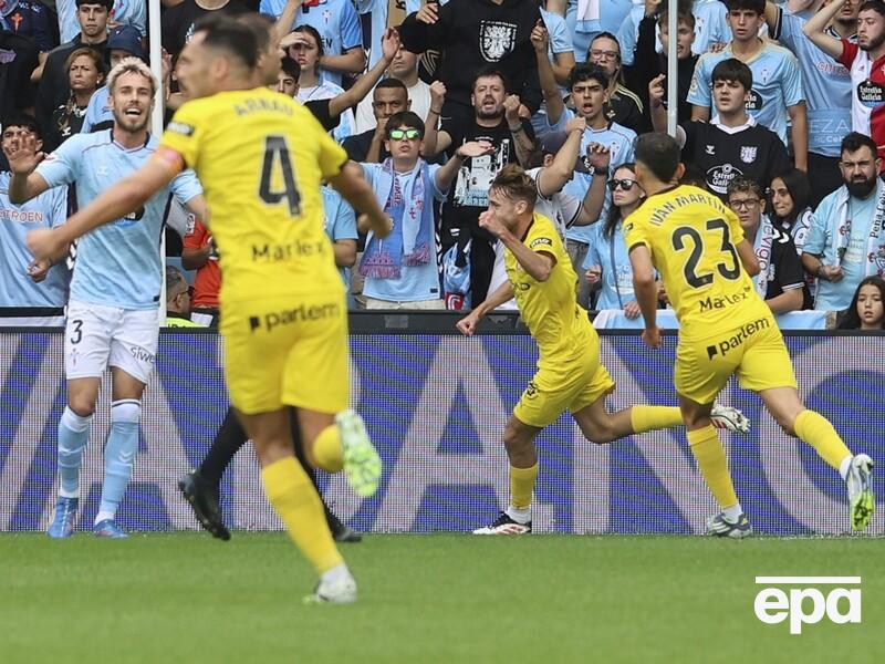 Форвард сборной Украины первым касанием мяча забил гол в дебютном поединке в испанской Ла Лиге