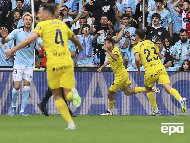 Форвард збірної України першим торканням м'яча забив гол у дебютному поєдинку в іспанській Ла Лізі