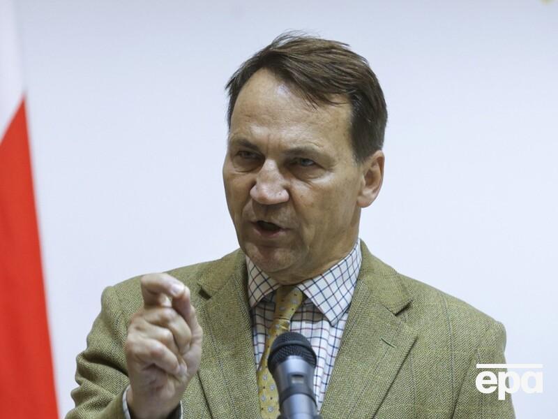 Сикорский о сбивании дронов в Польше: Если бы это произошло в Украине, было бы расценено как 100-процентный успех