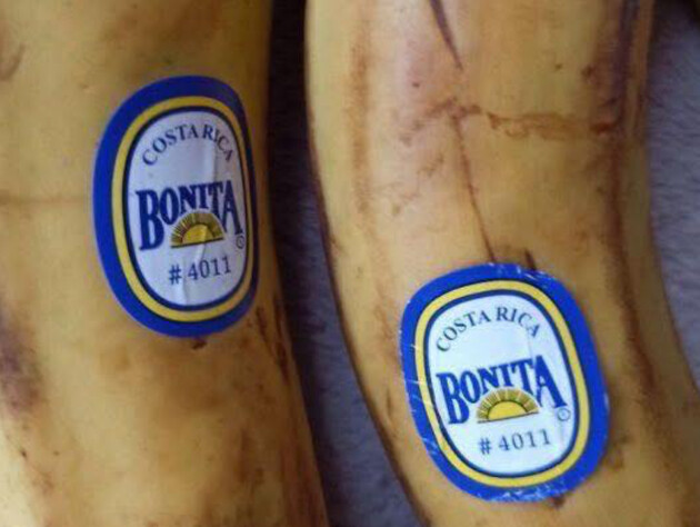  Як за допомогою наліпок на бананах визначити, чи виростили їх на пестицидах