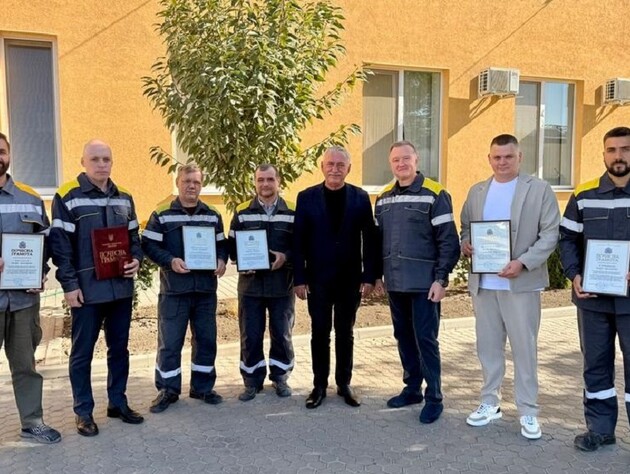 Энергетиков ДТЭК наградили Кабмин и Одесская область за возвращение света после обстрелов