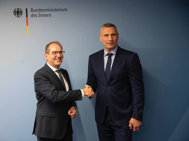 Кличко договорился с МВД Германии о предоставлении €2 млн на дроны для ВСУ