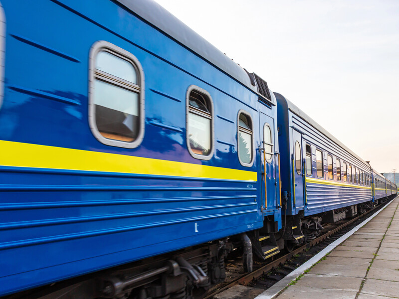 На електронній таблиці в поїзді в Яремчі з'явився напис "Слава России". Що кажуть у поліції?