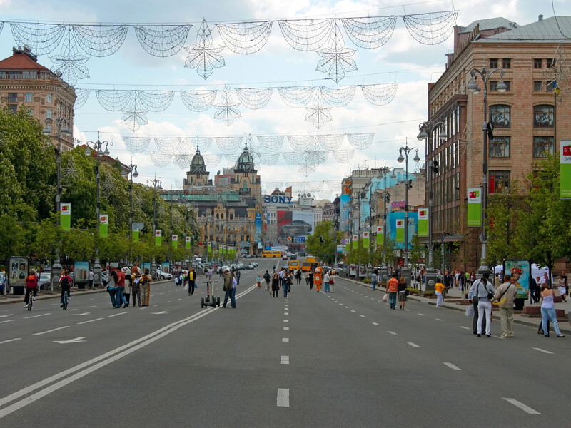 В Киеве каждый день будут перекрывать Крещатик. В КГВА объяснили когда и почему