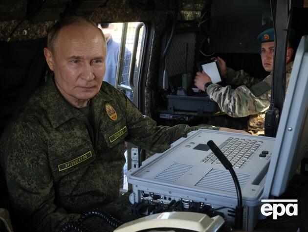 Під час навчань Путін 