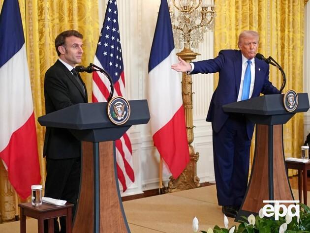 Трамп посперечався з Макроном через Палестину 