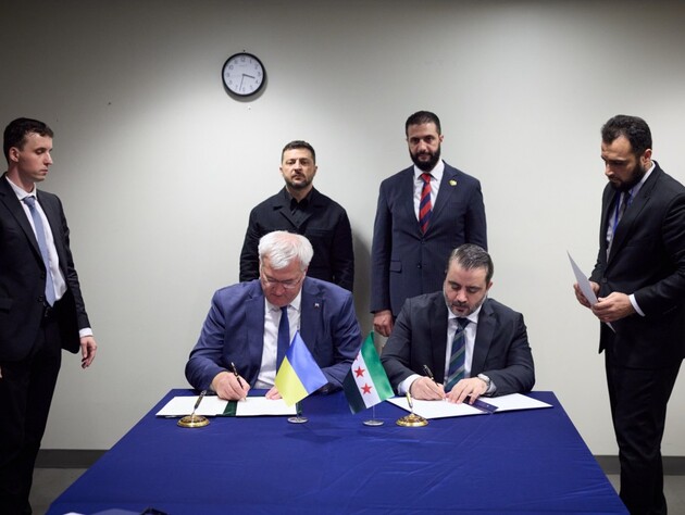 Украина и Сирия договорились о восстановлении дипломатических отношений