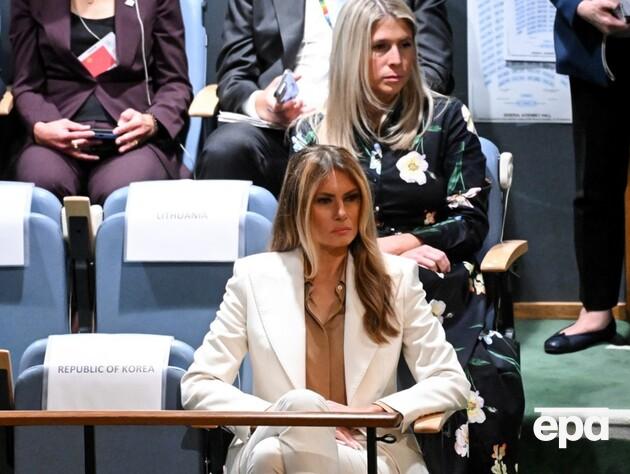 Меланія Трамп не планувала офіційної зустрічі із Зеленською, але вона, імовірно, відбулася. Деталі