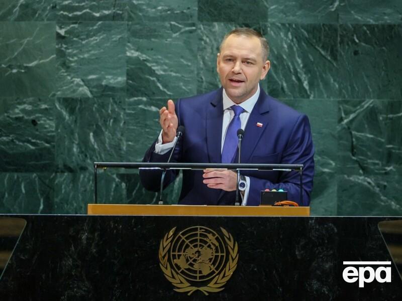 Навроцькому не сподобалася заява Зеленського про здатність Польщі збивати дрони