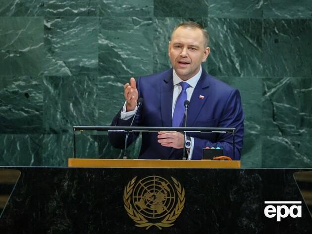 Навроцкому не понравилось заявление Зеленского о способности Польши сбивать дроны