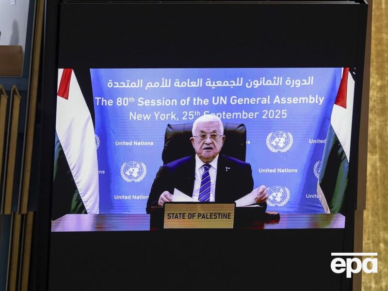 После выступления Аббаса на саммите Генассамблее ООН Израиль обвинил его в "двуличности"