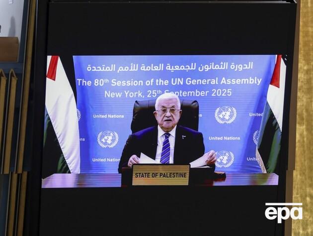 После выступления Аббаса на саммите Генассамблее ООН Израиль обвинил его в 