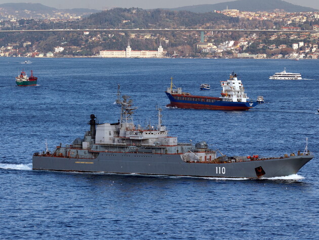 СМИ обнаружили военный корабль РФ на морской границе Дании. Полиция учла это при расследовании инцидентов с БПЛА