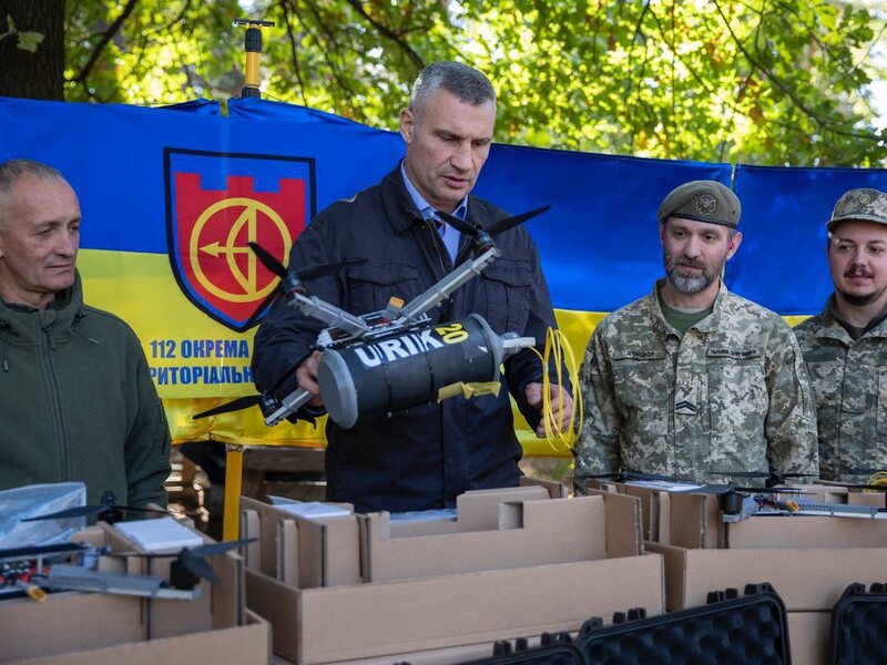 З початку року київська громада передала ЗСУ понад 40 тис. дронів різного типу – Кличко