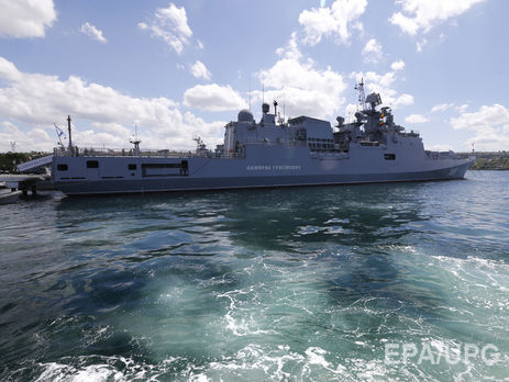 Россия отправила в Сирию фрегат 