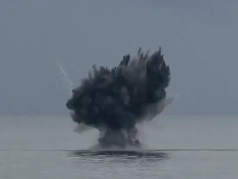 В Турции взорвали "украинский" дрон, который выловили местные рыбаки. Видео