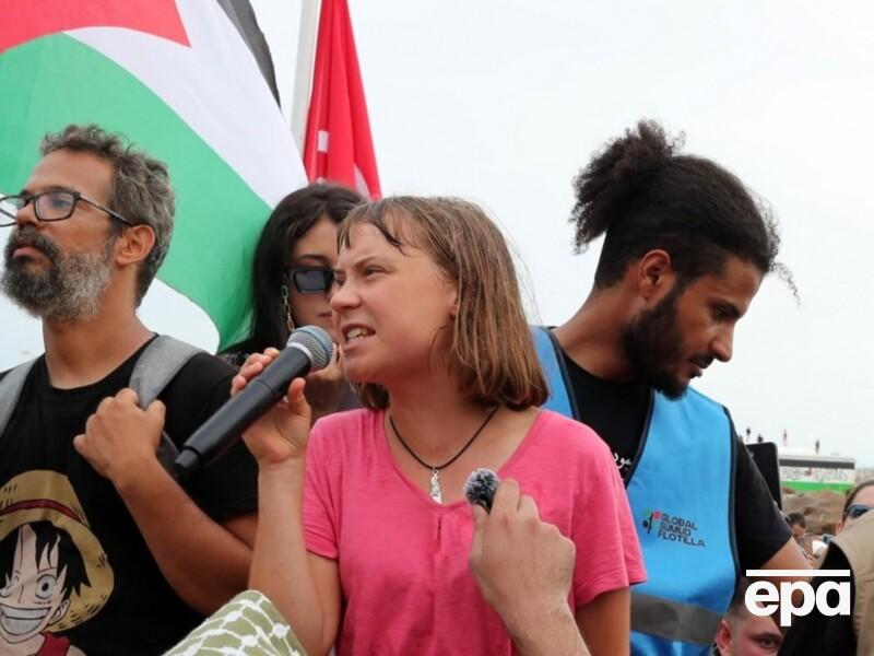 Израиль перехватил гуманитарную флотилию Тунберг, которая прорывалась в Газу. Видео