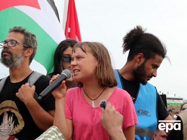 Ізраїль перехопив гуманітарну флотилію Тунберг, яка проривалася до Гази. Відео