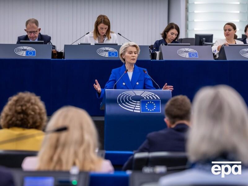 "Час назвати речі своїми іменами". Фон дер Ляєн зробила заяву про вторгнення російських дронів у ЄС