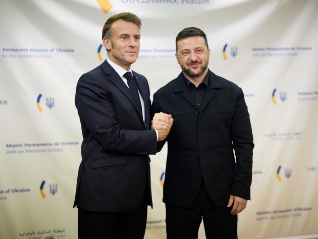 Зеленський розповів Макрону про підлість росіян