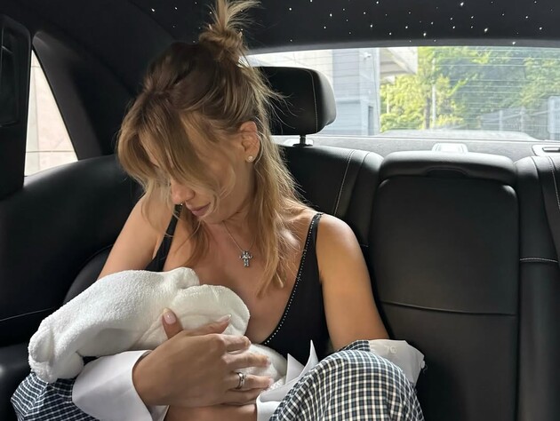 Никитюк показала отца своего ребенка. Фото