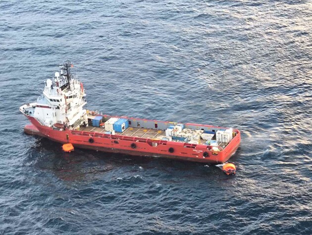 В Черном море затонуло судно, экипаж которого состоял из украинцев