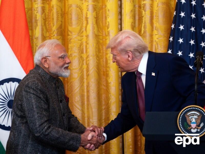 Трамп: Моді запевнив мене, що Індія не купуватиме російської нафти