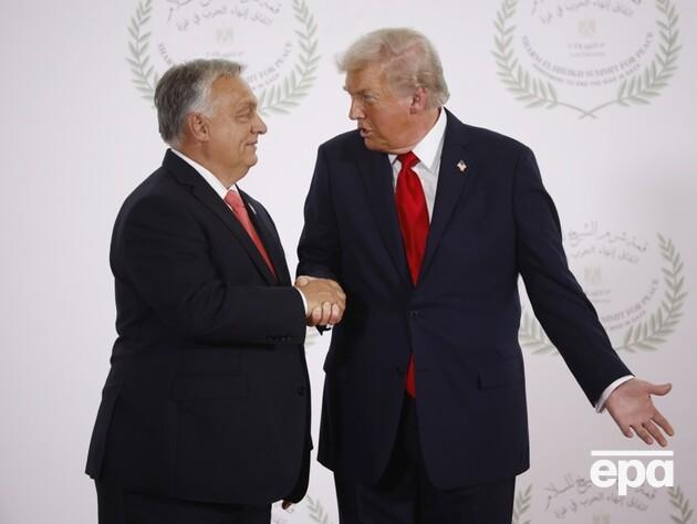 Орбан відреагував на заяву Трампа про зустріч із Путіним у Будапешті