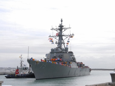 США подтвердили прибытие эсминца Donald Cook в Черное море 10 апреля