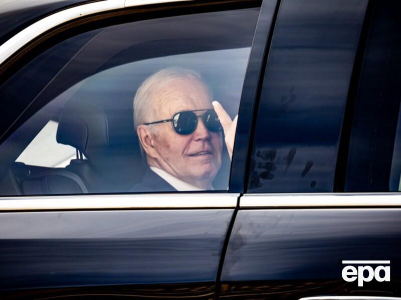 Байден впервые появился на публике после начала лучевой терапии рака. Фото, видео