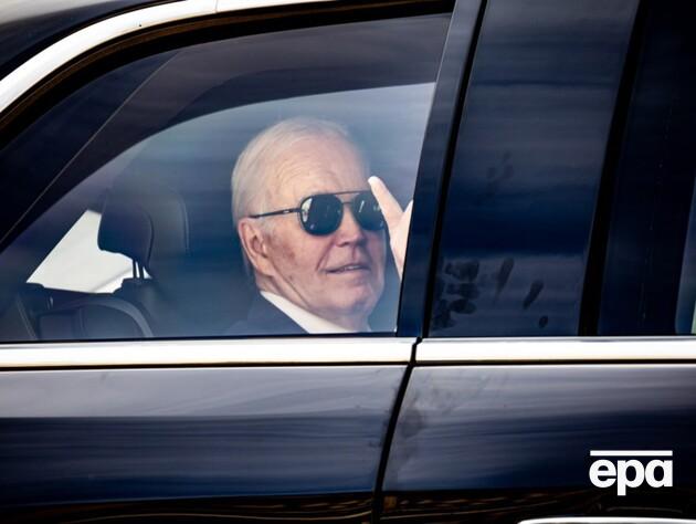 Байден уперше з'явився на публіці після початку променевої терапії раку. Фото, відео