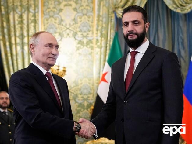 Російські військові бази в Сирії – під загрозою? Путін не зміг домовитися з аш-Шараа, якого називав 