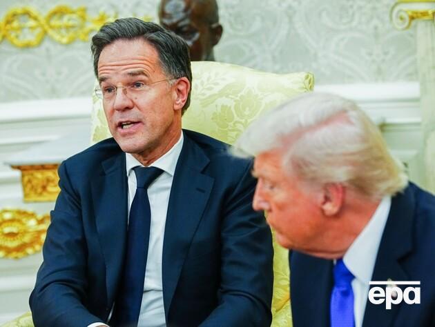 Рютте спросили, привез ли он Трампу мирный план по Украине, как писали СМИ. Генсек НАТО ответил