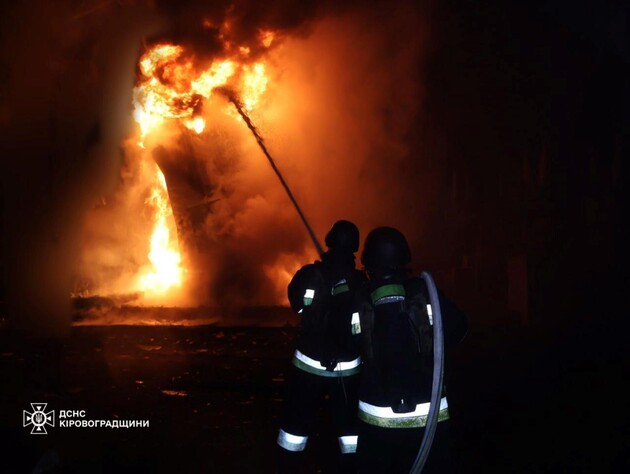 Ряд населенных пунктов Кировоградской области – без света после атаки РФ. Фото