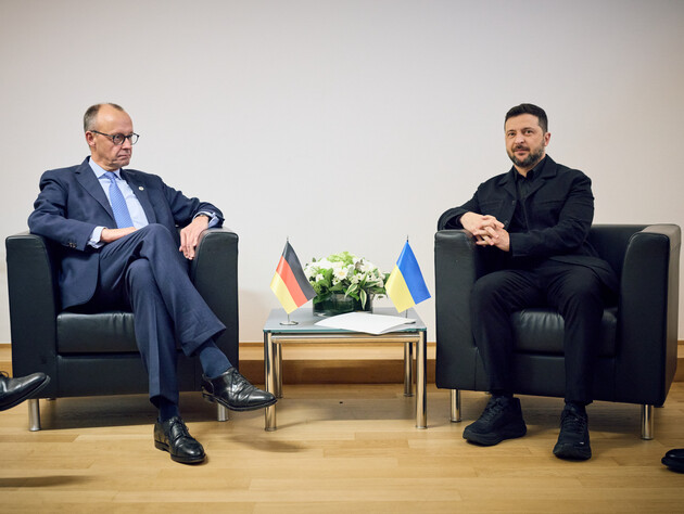 Зеленський звернувся до Мерца з 