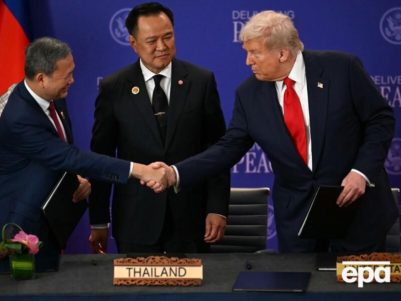 "Это не хобби". Камбоджа и Таиланд подписали мирное соглашение с участием Трампа