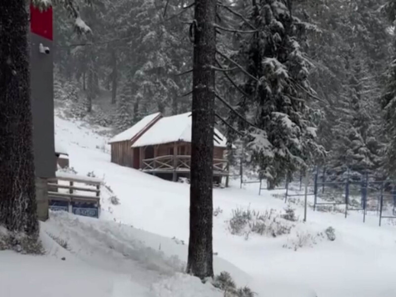 В Карпатах выпал снег – кое-где до 30 см. Спасатели предупреждают об опасности в горах. Фото