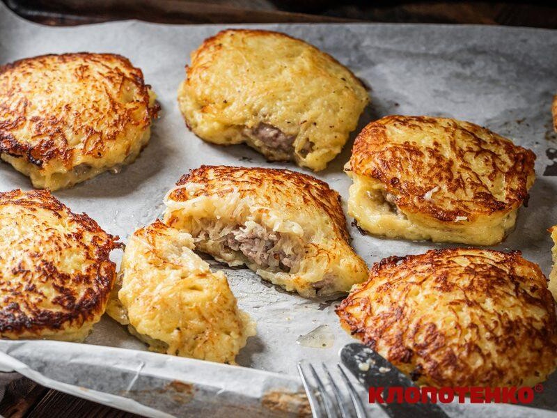 Деруны с мясом по-селянски. Рецепт традиционного сытного блюда