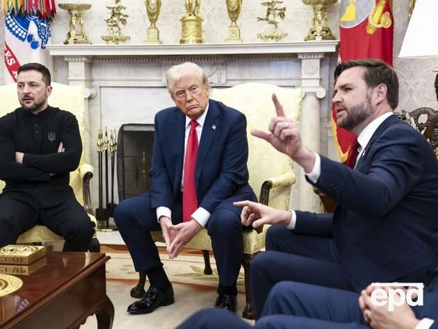 Вэнс считает, что его спор с Зеленским в феврале стал, 