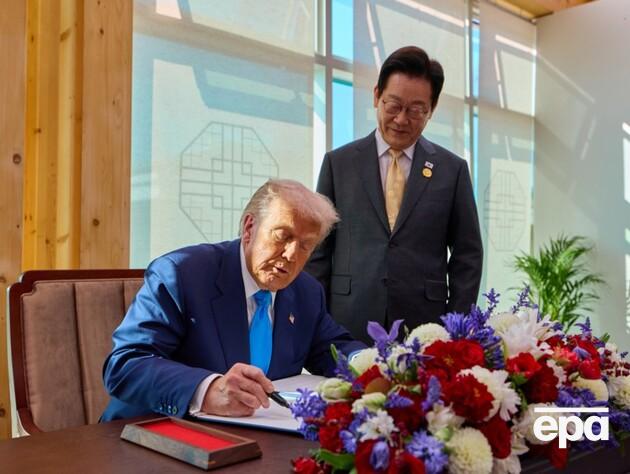 Трамп заявив, що Південна Корея виплатить $350 млрд за зниження мит і побудує у США атомний підводний човен