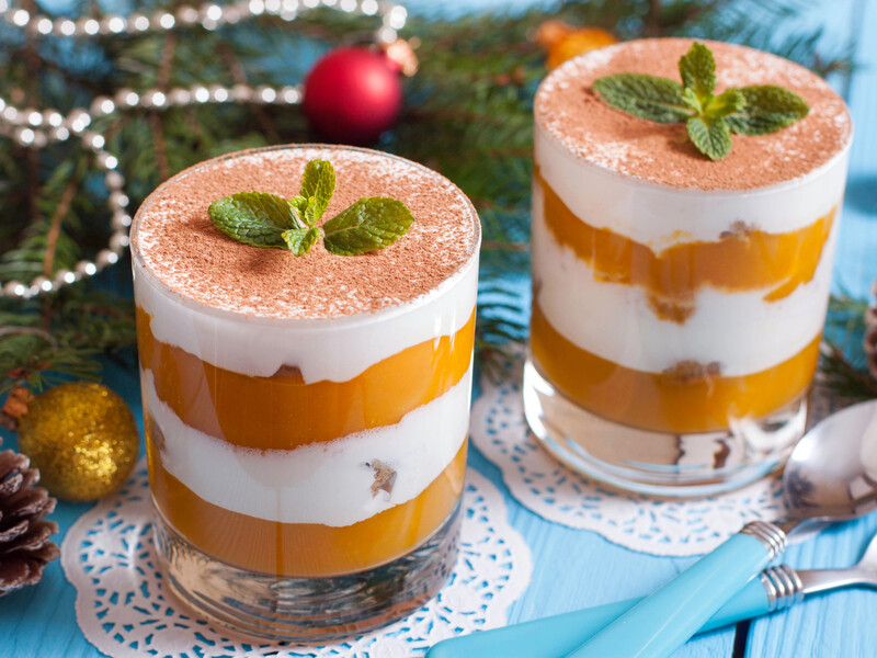 Тыквенный тирамису – лучший десерт для Хэллоуина. Пошаговый рецепт без выпекания