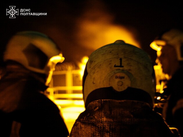 РФ ударила по об'єкту газовидобування в Полтавській області. Фото