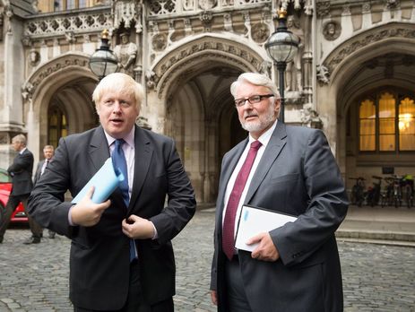 Глава МИД Британии Джонсон заверил в поддержке Украины в ее противостоянии российской агрессии