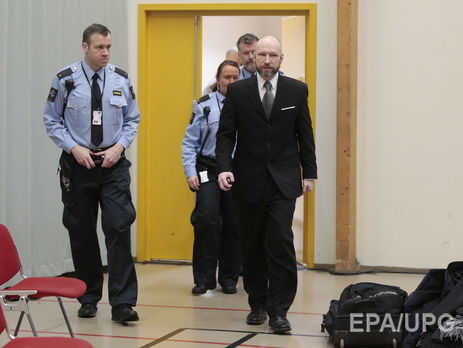 Суд признал, что условия содержания террориста Брейвика не являются бесчеловечными 