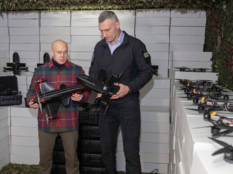 Громада Києва передала 225-му штурмовому полку ще майже 3 тис. дронів – Кличко