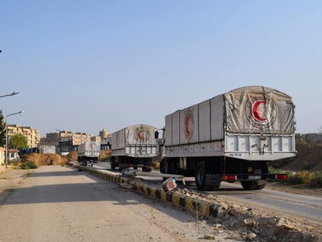 Гуманитарный конвой под Алеппо разбомбила сирийская авиация – доклад ООН