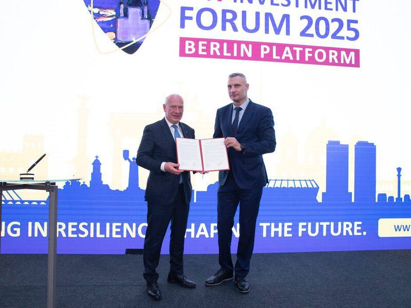 Кличко й мер Берліна відкрили інвестфорум Києва у столиці Німеччини